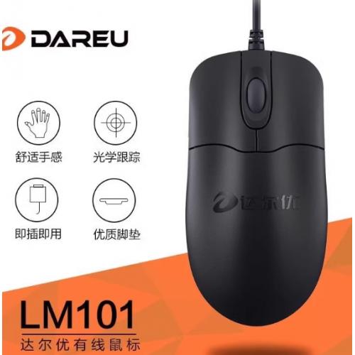 达尔优LM101有线鼠标